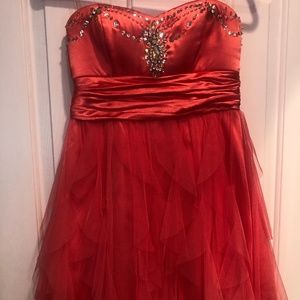 Pink Tool Formal Dress